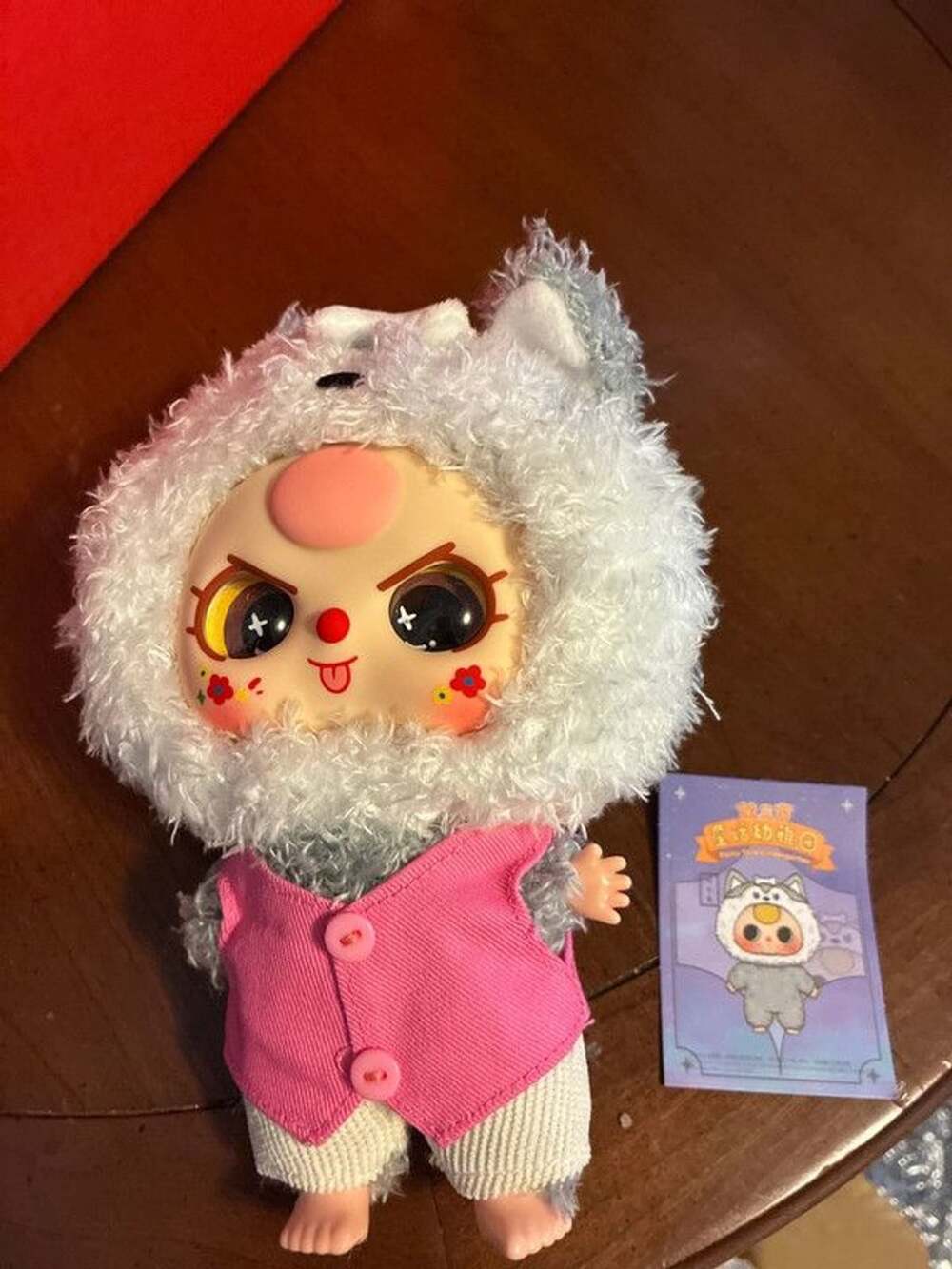 New blind bag baby three fairy tale stuffy figure dog